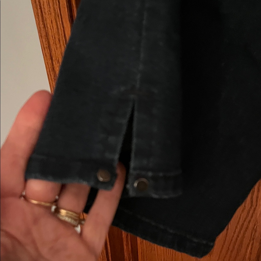 Gloria Vanderbilt Midnight Blue Cropped Jeans featuring Flex Stretch, NWT, Sz 18 - Picture 6 of 9